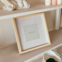 elegante Imitate Goldfolie handgeschriebene Liebe