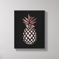 elegante Imitate Rose Goldene Ananas