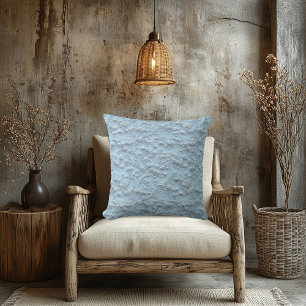 Elegante Imitats bestickt mit floralen Stickereien Kissen