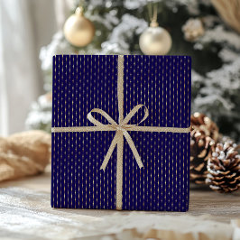 Elegante Imitats Gold Foil Muster Weihnachten Geschenkpapier