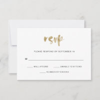 Elegante Imitats Goldhochzeit