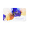 Elegante Indigo Blue Orange Gold Business Card
