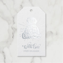 Elegante, individuell anpassbare Weihnachtslieder- Geschenkanhänger