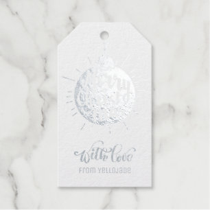 Elegante, individuell anpassbare Weihnachtslieder- Geschenkanhänger