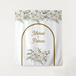 Elegante individuelle Hochzeitszeremonie  Wandteppich