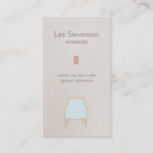 Elegante Interiors Business Card Visitenkarte