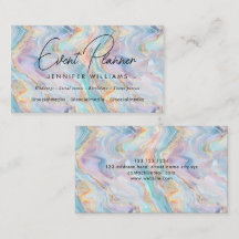 Elegante irisierende holografische Achat-Murmel
