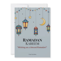 Elegante islamische Ramadan-Grußkarte - Maßgeschne