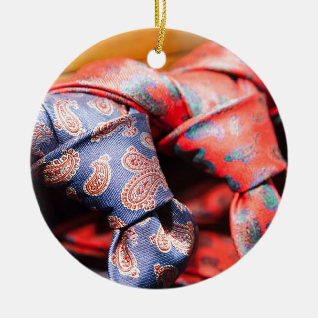 Elegante italienische Art Keramik Ornament (Vorne)