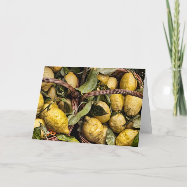 Elegante italienische karte (Vorderseite)