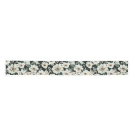 Elegante Ivory-Blume Satinband
