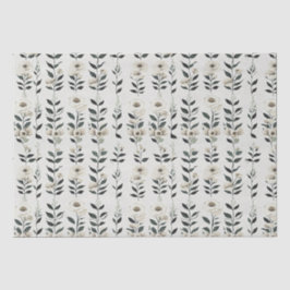 Elegante Ivory-Blume Seidenpapier