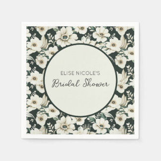 Elegante Ivory-Blume Serviette