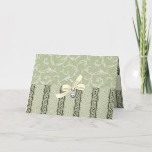 Elegante Jahrestags-Karte: Eleganz-Sammlung Karte