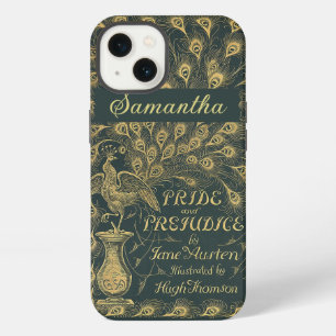 Elegante Jane Austen Stolz und Vorurteil Buchcover iPhone 13 Hülle