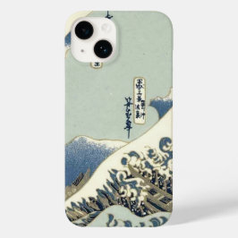 Elegante japanische Wellen der Washi Origami Ocean Case-Mate iPhone 14 Hülle