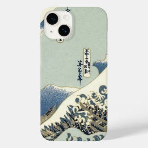Elegante japanische Wellen der Washi Origami Ocean Case-Mate iPhone 14 Hülle