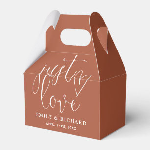 Elegante Just Liebe Geschenkschachtel