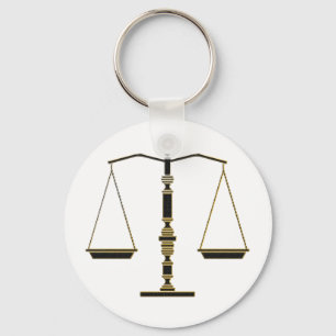 Elegante Justizskala  Anwaltskanzlei Schlüsselanhänger