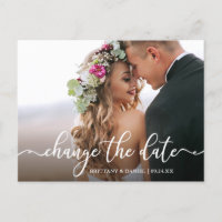 Elegante Kalligrafie ändert das Datum des neuen Da