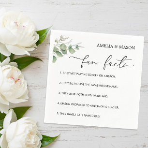 Elegante Kalligrafie Eukalyptus Wissenswertes Hoc Serviette