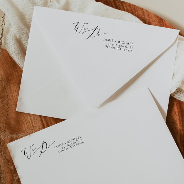 Elegante Kalligraphie, die wir Hochzeiten machen R Permastempel (Von Creator hochgeladen)