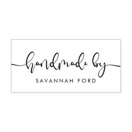 Elegante Kalligraphie Handmade by Gummistempel