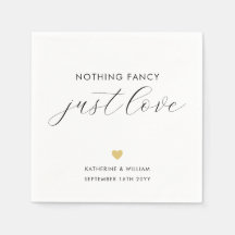 Elegante Kalligraphie Nichts Extravagant nur Liebe