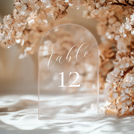 Elegante kalligraphische Akryllische Hochzeitsszen Acryleinladungen