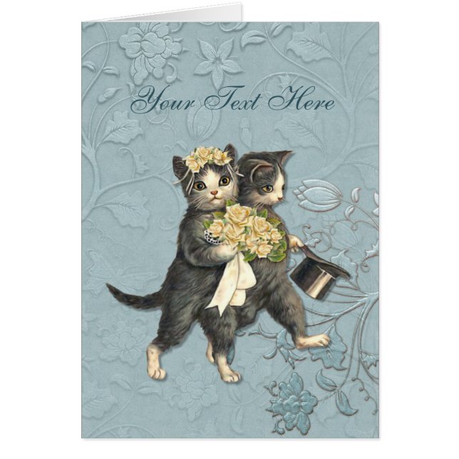 Elegante Katzenhochzeit (Vorne)