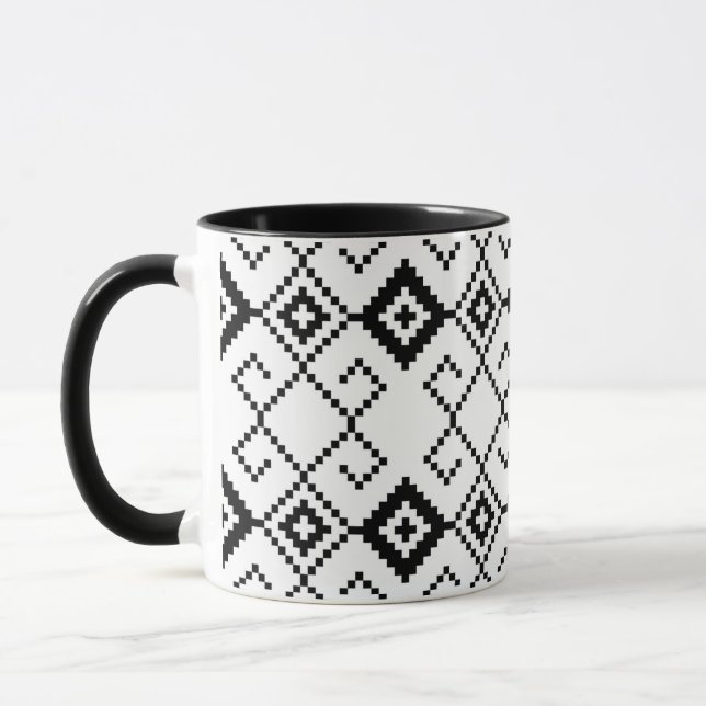 Elegante Keramik Tasse für Ihr Tagesgebäck (Links)