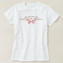 Elegante Kirschblüten-Sakura mit rosa Schleife