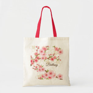 Elegante Kirschblüten Tragetasche