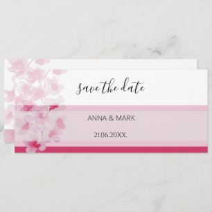 Elegante Kirschblüten Wasserfarben Handgemalt