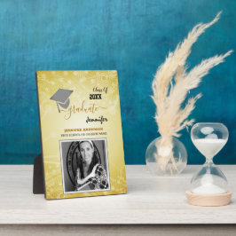 Elegante Klasse 20XX, Foto, Topper-Abschluss Fotoplatte