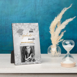 Elegante Klasse 20XX, Foto, Topper-Abschluss Fotoplatte