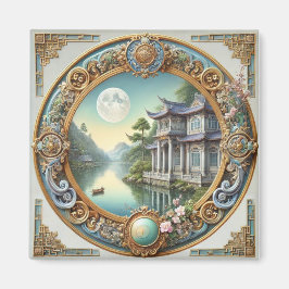 Elegante klassische Ästhetik - Zeitlose Schönheit Magnet