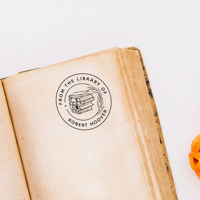 Elegante klassische Blätter aus der Bibliothek Permastempel (Von Creator hochgeladen)