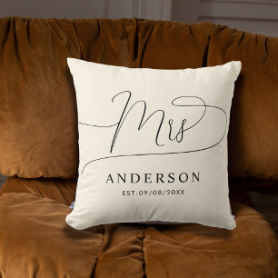 Elegante klassische minimalistische maßgeschneider kissen