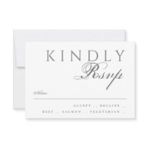 Elegante klassische moderne Typografie White Weddi