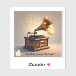 "Elegante klassische Musik" Aufkleber