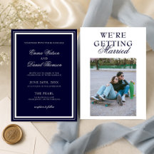Elegante klassische Navy-Blue-Fotohintergrund-Hoch