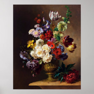 Elegante klassische niederländische Meister-Stilll Poster