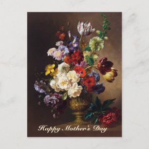 Elegante klassische niederländische Meister-Stilll Postkarte