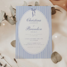 Elegante klassische Schrift gestreifte blaue Schle