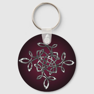 elegante Knotfarbe Schlüsselanhänger
