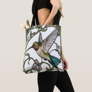 Elegante Kolibri-Kunst botanisch boho chic