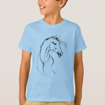 Elegante Kontur Silhouette