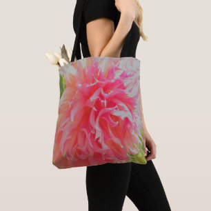 Elegante Korallen und rosa Dekorative Dahlia