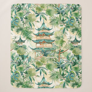 Elegante Korallenpagode-Salbei-Botanik Sherpadecke
